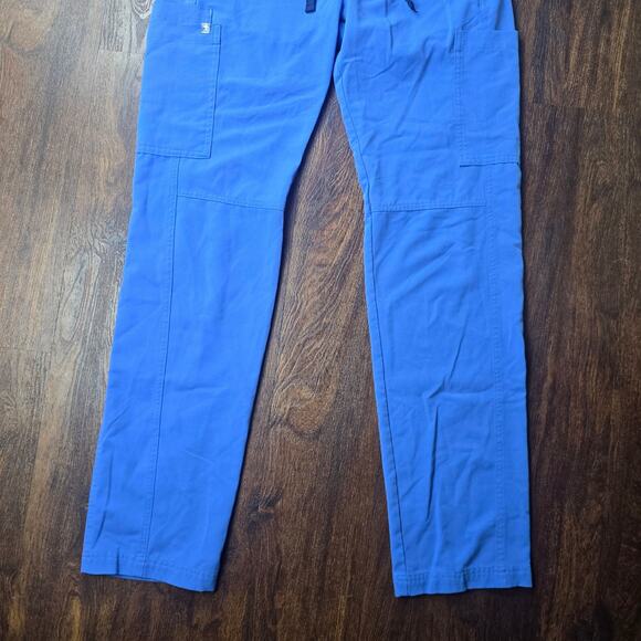 FIGS Men's Axim Scrub Cargo Pants - Royal Blue - Small/Tall - Picture 3 of 7